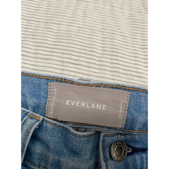 Everlane Cropped Blue Jeans Size 8 Regular - Picture 4 of 6